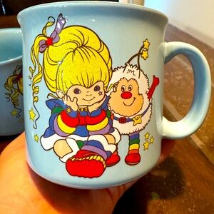 Set of 2 NWT. Rainbow Brite Mugs.